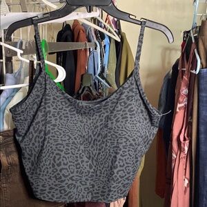 Gray animal, print Camisole, Extra, Extra Large